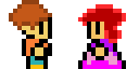 Jimmy and Esther, characters from the Christian themed video game series, Forgiveness: The RPG Series